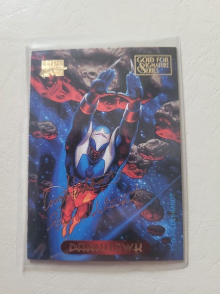 Marvel Masterpieces 1994 Signature - Darkhawk Carousel 1