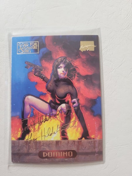 Marvel Masterpieces 1994 Signature - Domino Carousel 1