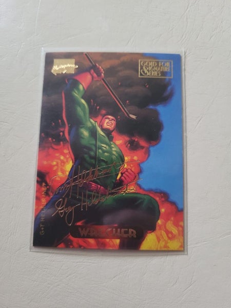 Marvel Masterpieces 1994 Signature - Wrecker Carousel 1