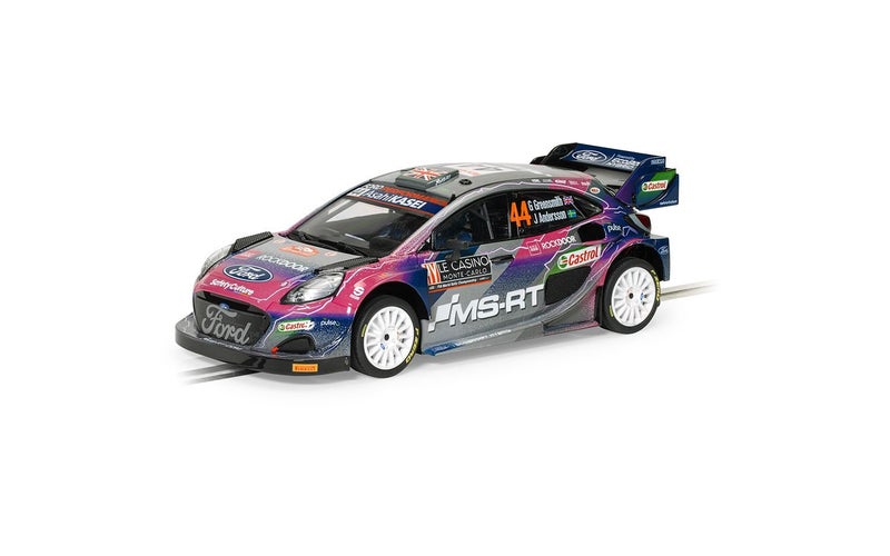 Scalextric C4449 Ford Puma Hybrid Rally 1 Gus Greensmith Carousel 1