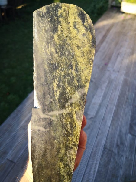 Pounamu greenstone carving block MAY DEALS $1 reserve Carousel 1