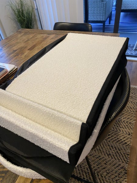 NOOD Ottoman - Cream Boucle Carousel 6