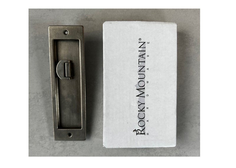 6 x Recessed flush sliding door pull Carousel 1