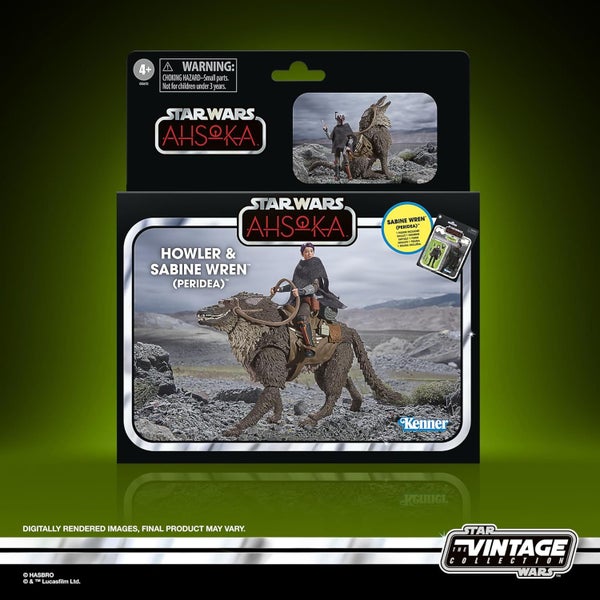 Star Wars Vintage Collection: Ahsoka - Howler & Sabine Wren (Peridea) Carousel 1