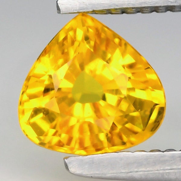 $1 RES * Buy Now $1,199.00 * 0.51ct Pear VS Yellow SAPPHIRE Loose Gemstone Carousel 1