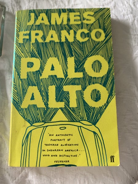 Palo Alto - paper back book by James Franco Carousel 1