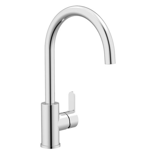 Clearance-Elementi Pia Gooseneck Kitchen Mixer-Mains/Low Pressure/Multi Pressure628638657909781126