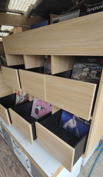 Awesome Vinyl Record Storage Unit Carousel 2