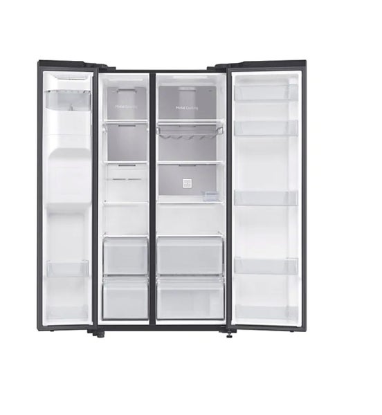 SAMSUNG 676L MATTE BLACK ICE & WATER SIDE BY SIDE SRS672DMB Carousel 2