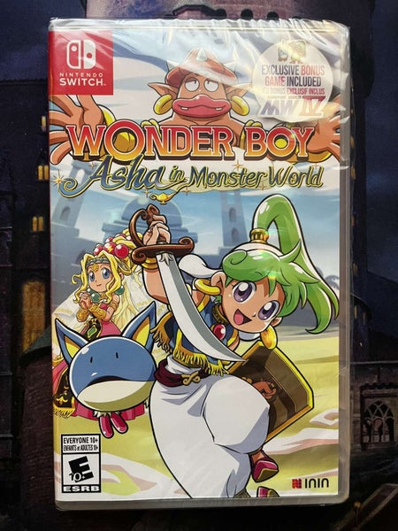 *Wonder Boy : Asha in Monster World* Sealed Carousel 1