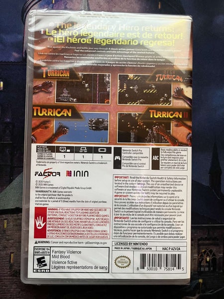 *Turrican Flashback* Sealed Carousel 2