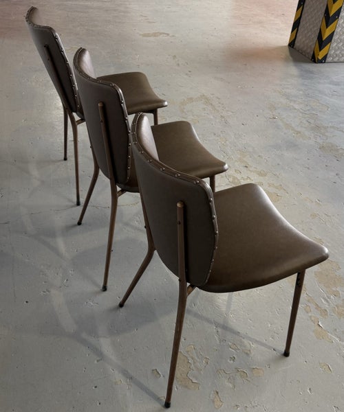 Midcentury Danish John Crichton Style chairs Carousel 6