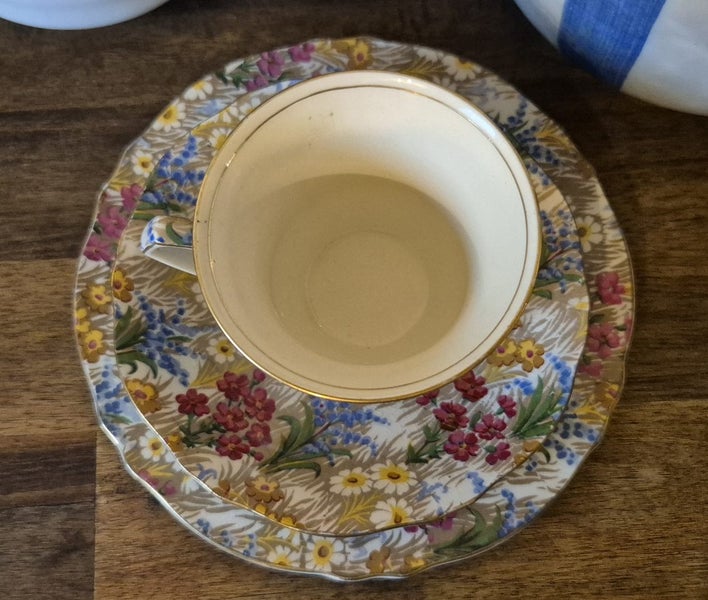 ROYAL WINTON Marguerite Chintz Trio62863856210819111