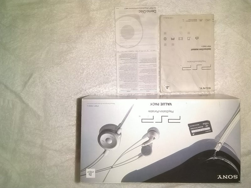 Boxed PSP - 1002 K, UMD drive does not work, but excellent condition Carousel 2