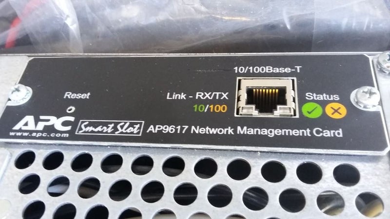 APC Smart card UPS Network Management Card APC AP9617 Carousel 1