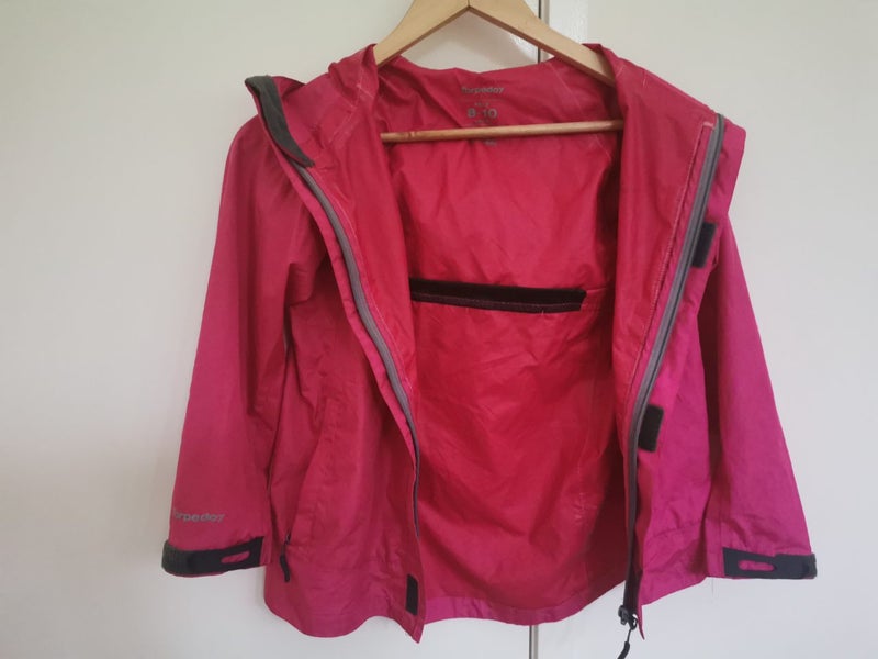 Pink Raincoat (Size 8-10) Great Condition Carousel 1