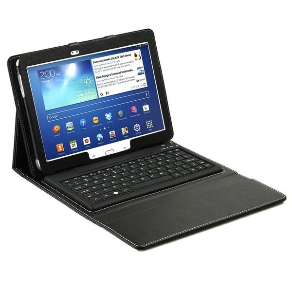 mBeat GALAXY Tab 3 10.1 Bluetooth Keyboard and Accessory Kit Carousel 1