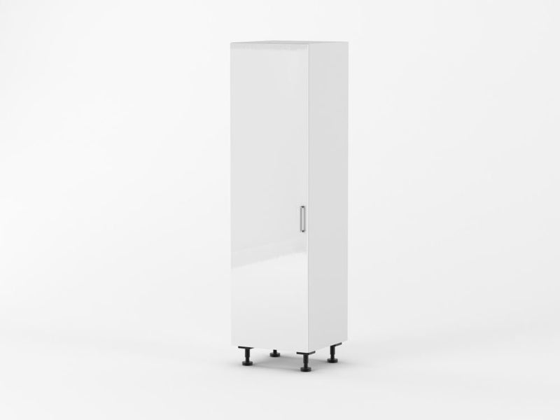 Kitchen Pantry 600mm wide Milan satin white Carousel 1