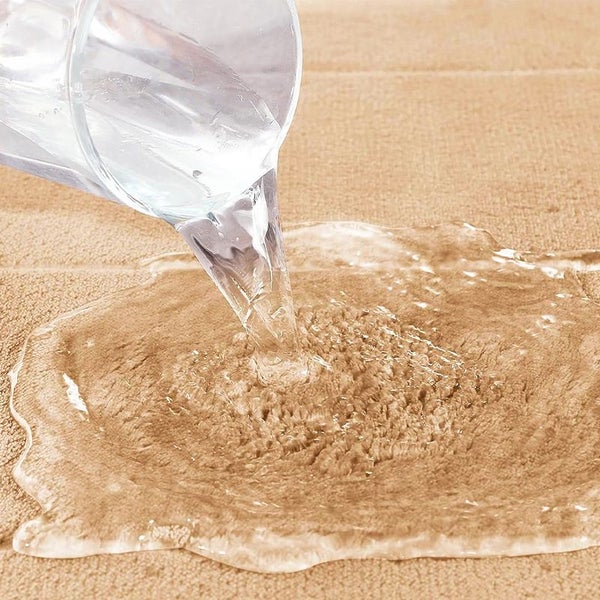 COMFEYA 2 Pack Bath Mat Set - Beige Carousel 5