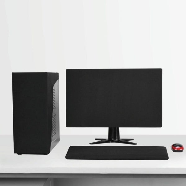 19 To 21 Inch Computer Monitor Hanging Stretch Cloth Lcd Desktop Dust Cover Tele Carousel 5