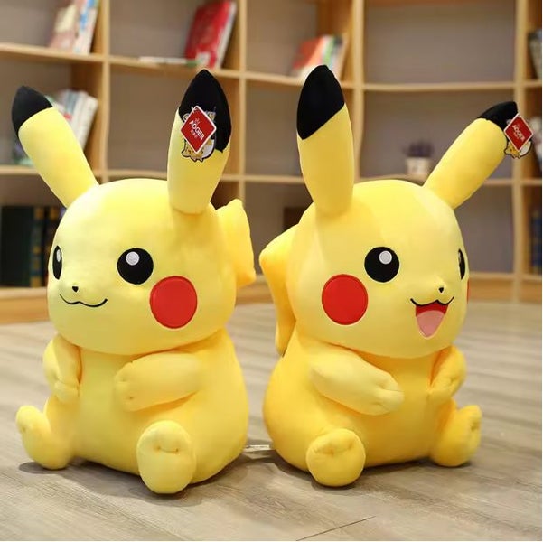 Pokemon Kawaii Pikachu Cute Stuffed Toys Cartoon Plush Dolls Anime 30cm Carousel 2