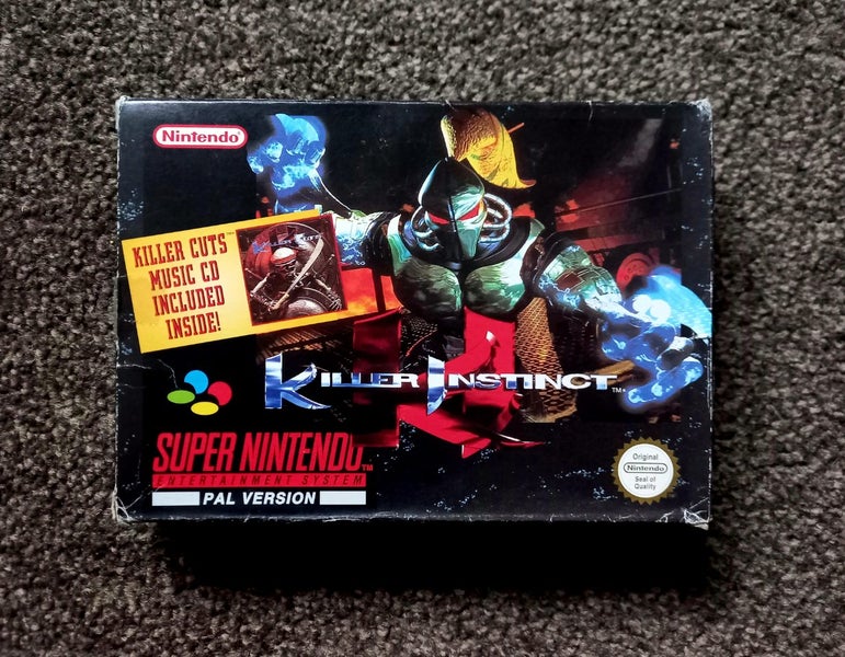 Killer Instinct SNES PAL Boxed with manual Carousel 2