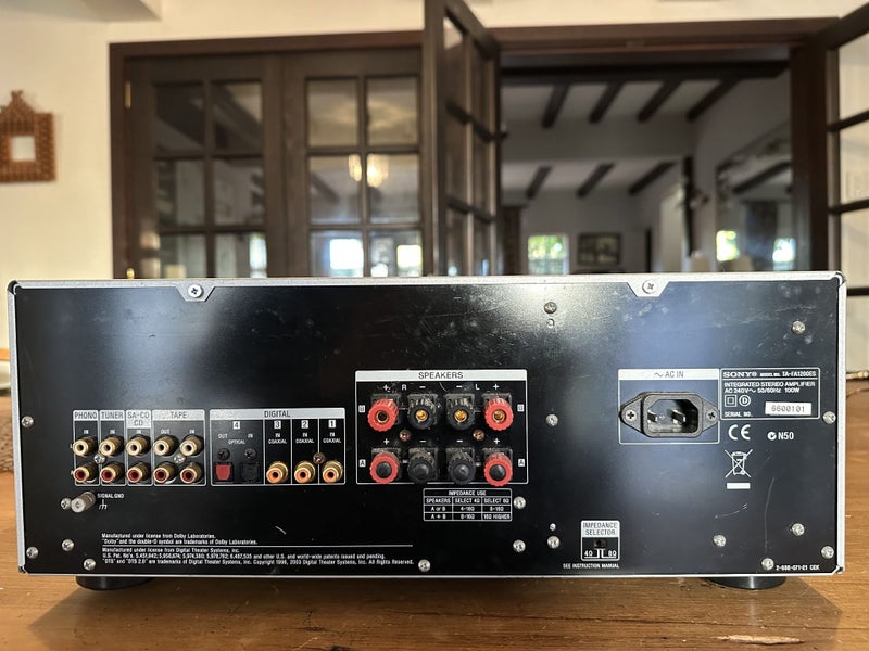 Sony FA1200ES Integrated Amp Carousel 2