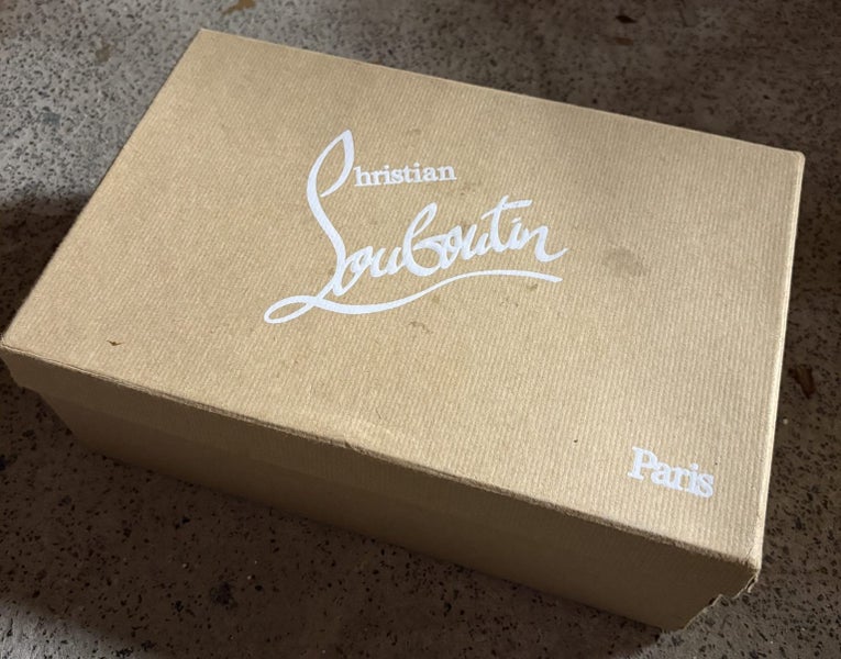 Christian Louboutin Black Suede Spike Loafers Carousel 9