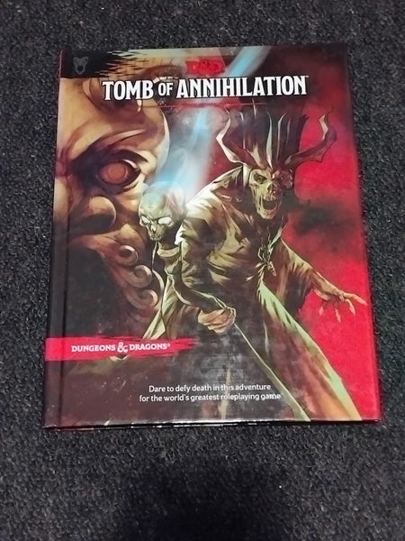 Dungeons and Dragons Tomb of Annihilation Campaign Book (w/ map) Carousel 1