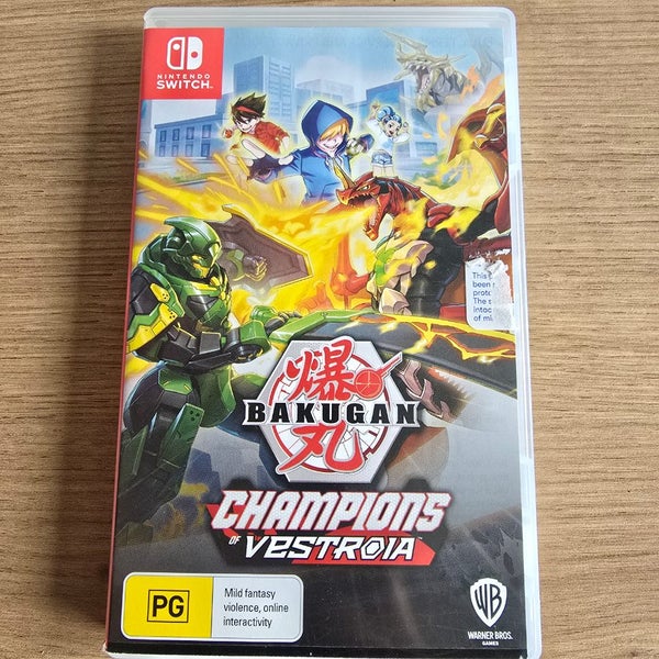 Nintendo Switch Bakugan Champions of Vestroia Game Carousel 1