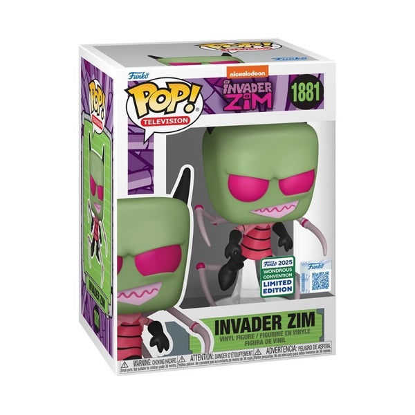 Invader Zim: Zim with Spider Legs - Pop! Vinyl Figure Carousel 2