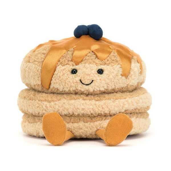 Jellycat - Amuseables Fran Pancakes - Plush Toy - 24cm 9.45" New Carousel 4