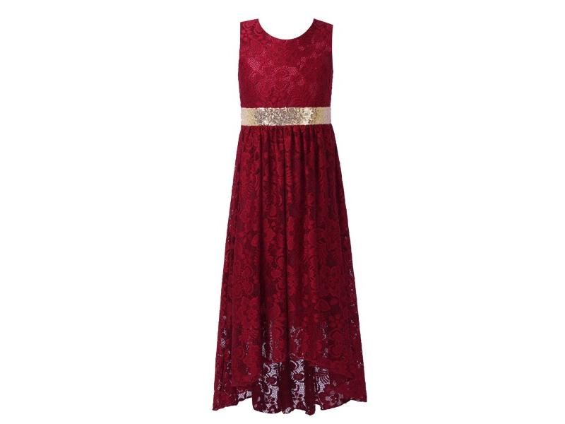 4-14 Years Kids Girls Wedding Evening Party Dresses Carousel 1