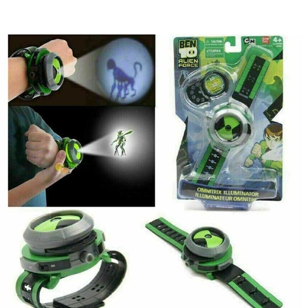 Ben10 Ten Alien Force Projector Watch Omnitrix Illumintator Bracelet Toy Gifts Carousel 1
