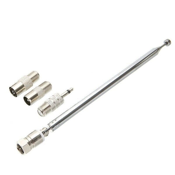 1set Fit Bose Wave Radio FM F-Type Telescopic Aerial Antenna W/TV/3.5mm Adapt... Carousel 2