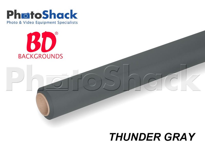 Seamless Photo Background Paper 2.8m x 11m (Full) - Thunder Gray (131) Carousel 1