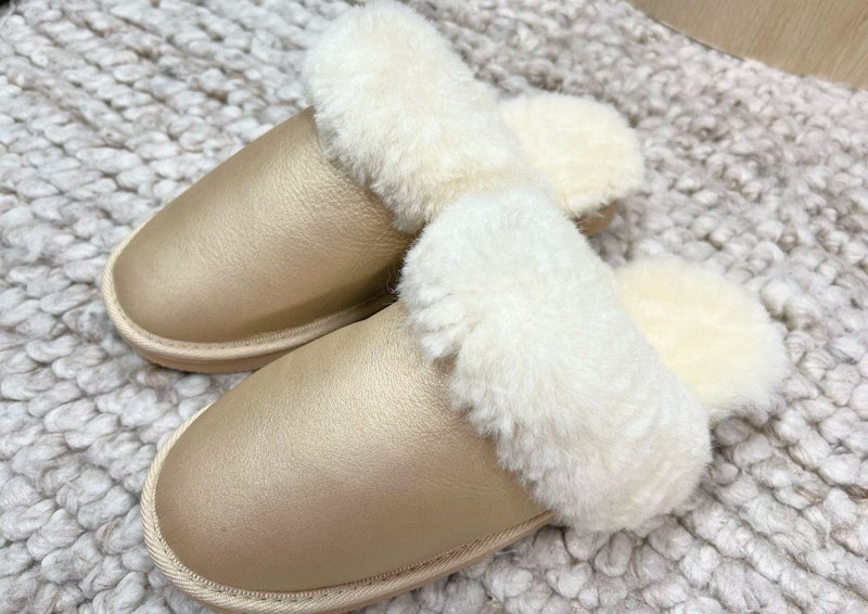 Leather Aroha Sheepskin Scuff - Limited Edition Carousel 2