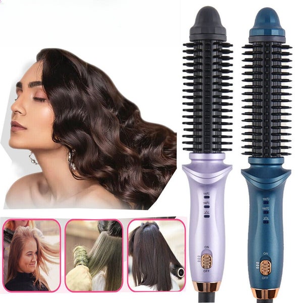 Electric Hair Dryer 2 In 1 Hair-Styler Straighteners Blow Brush Comb Curl Dryer Carousel 1