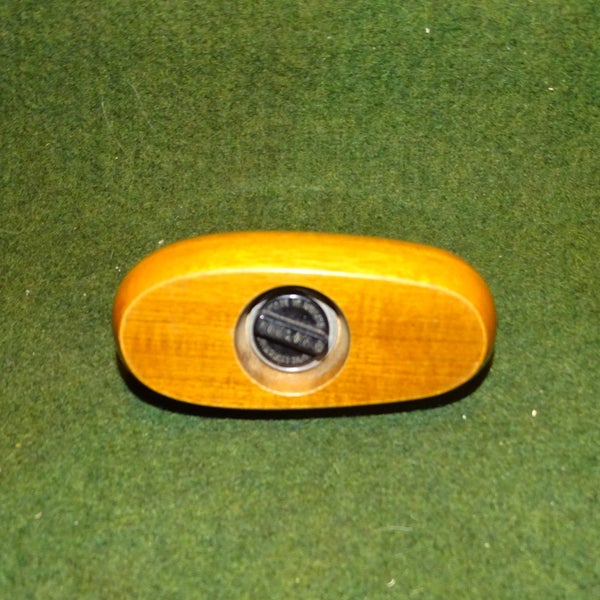 Vintage Ronson Cigarette Lighter in Wooden Base Great Size Carousel 2