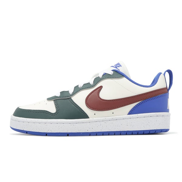 Nike Court Borough Low Recraft GS Vintage Green Sail Blue Kids Youth DV5456-300 Carousel 1
