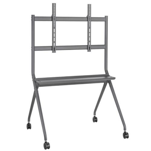 Brateck TTF15-68FW 50-86" Heavy-Duty Studio TV Cart/Trolley. Supports up to Carousel 1