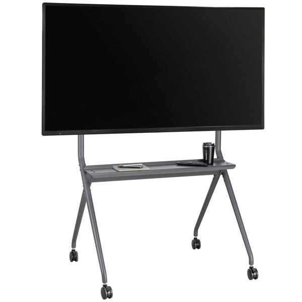 Brateck TTF15-68FW 50-86" Heavy-Duty Studio TV Cart/Trolley. Supports up to Carousel 9