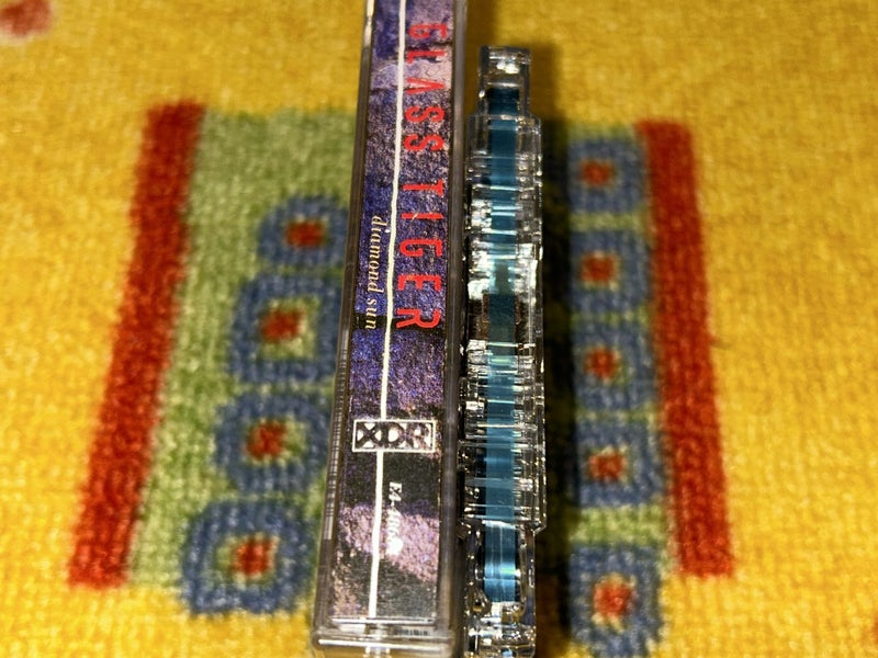 GLASS TIGER Diamond Sun CASSETTE TAPE Carousel 4