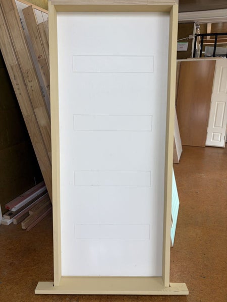 EXTERIOR PREHUNG DURAMAX FIBREGLASS DOOR 1980MM HIGH X 810MM WIDE Carousel 1