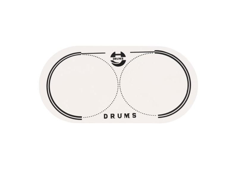 Single Step Bass Drum Head Pad Impact Patch Drumhead Protector For Percussion Carousel 1