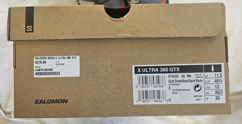 Salomon X Ultra 360 GTX - Size 12 US (11.5 UK) Carousel 3