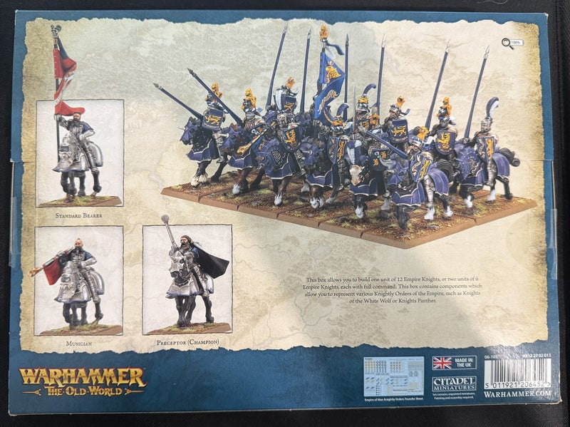 Warhammer the Old Worlde - Empire Knights box Carousel 2