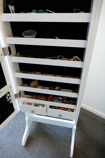 Upright Jewellery Cabinet Carousel 7