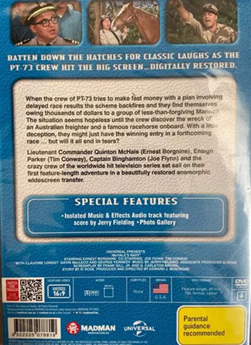 McHale's Navy - Ernest Borgnine DVD Region 4 Carousel 2