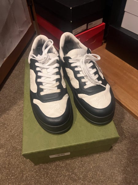 Gucci GG Embossed Sneaker 'Black White' original size 44 UK 10 Carousel 1
